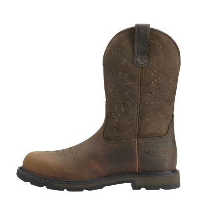 Ariat Groundbreaker Kahverengi Iş Ayakkabıları Erkek (42978-395)